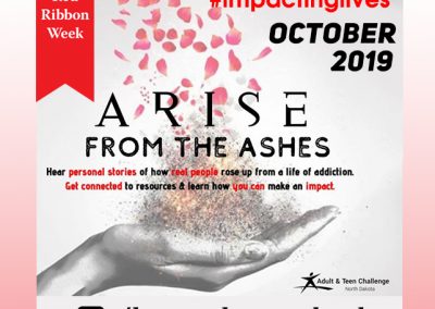 October 23, 2019Adult & Teen ChallengeReb Ribbon Week